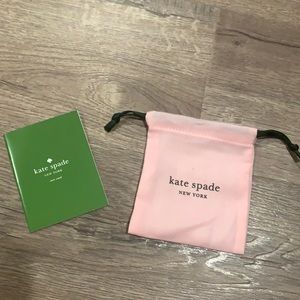 Kate spade dust bag and passport